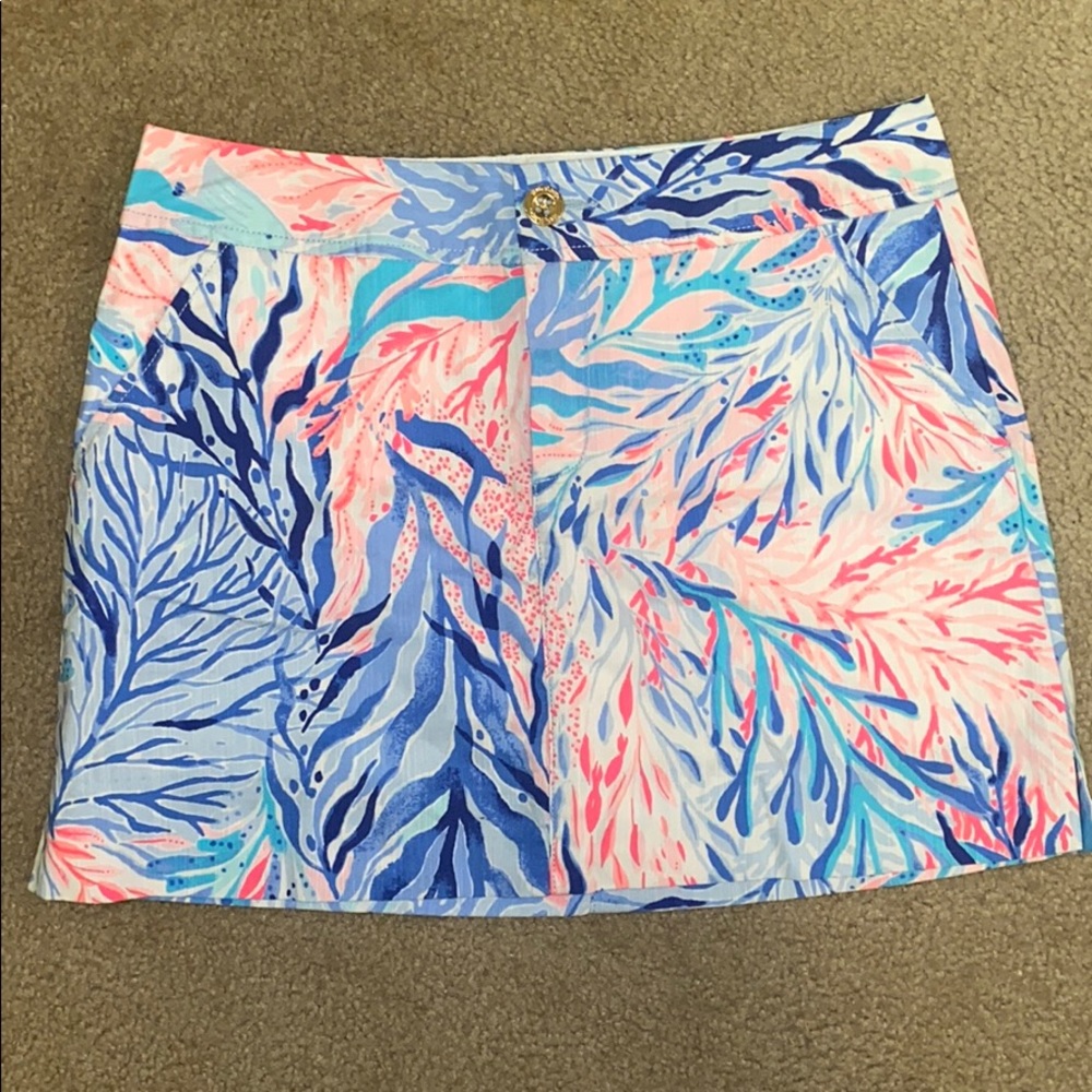 RARE! LP Nikki Skort in Kaleidoscope Coral